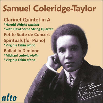 Harold Wright 繫 ݸ-Ϸ: Ŭ󸮳   ( Coleridge-Taylor: Clarinet Quintet, Suite de Concert, Ballad, Spiritual for Piano)