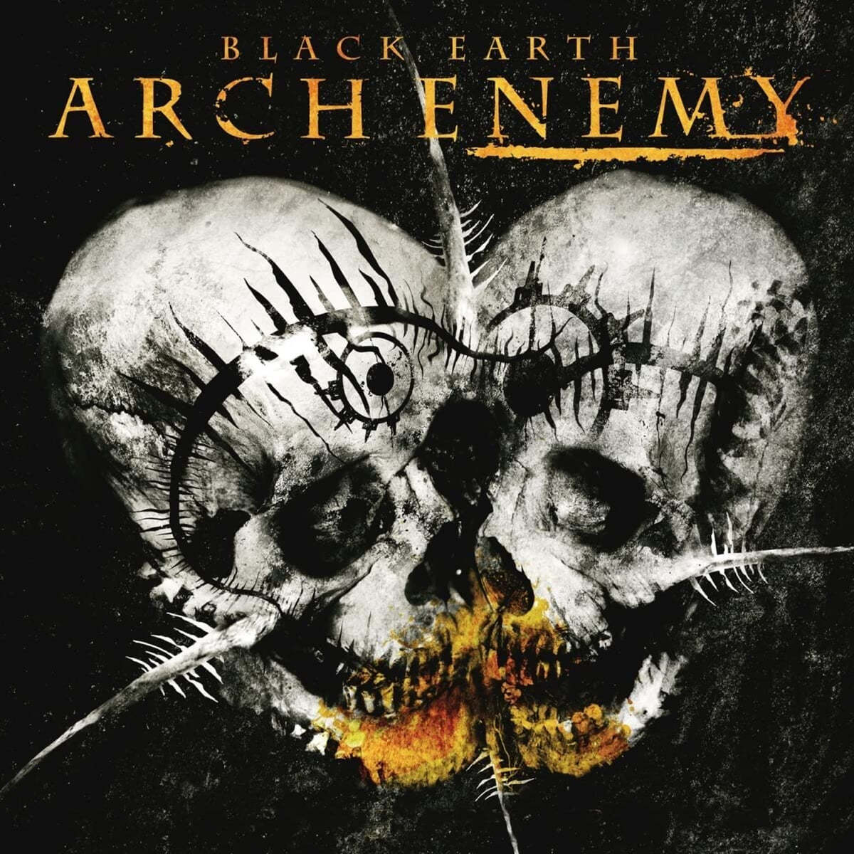 Arch Enemy (아치 에너미) - Black Earth [골드 컬러 LP]