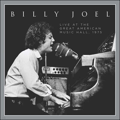 Billy Joel — Live at the Great American Music Hall, 1975 앨범 커버
