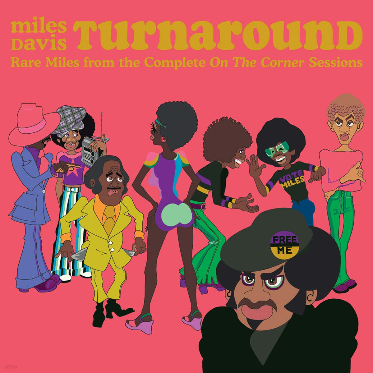 Miles Davis (마일스 데이비스) - Turnaround (Rare Miles From The Complete On The Corner Sessions) [블루 컬러 LP]