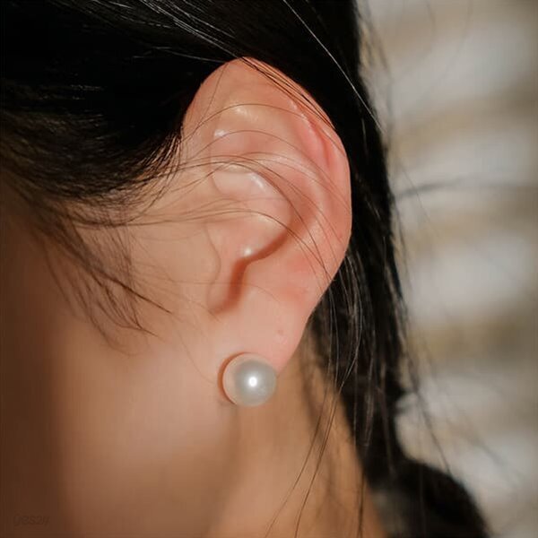 14K 스와로브스키 진주 귀걸이 4size