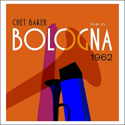 Chet Baker — Live In Bologna 앨범 커버