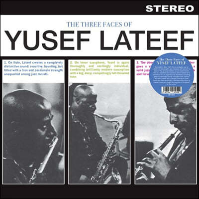 Yusef Lateef — The Three Faces Of Yusef Lateef 앨범 커버