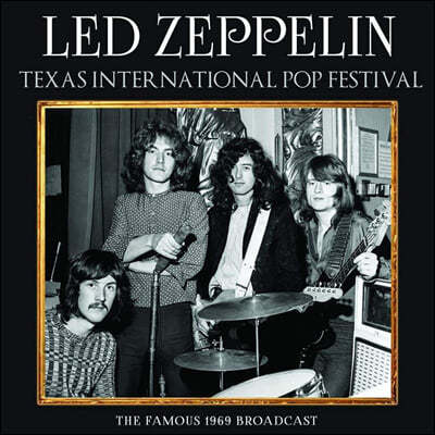 Led Zeppelin (레드 제플린) - Texas International Pop Festival 1969 [2LP]