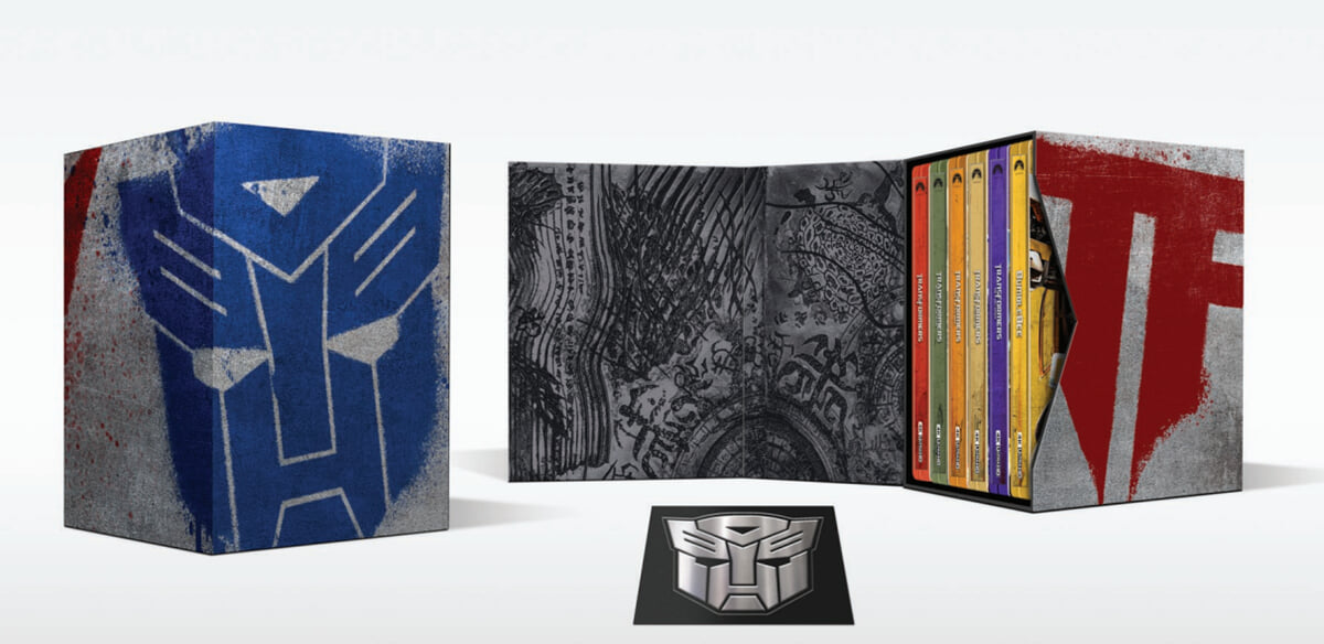 Transformers 6-movie Seutilbuk Kolreksyeon 4K UHD Blu-ray Steelbook Limited