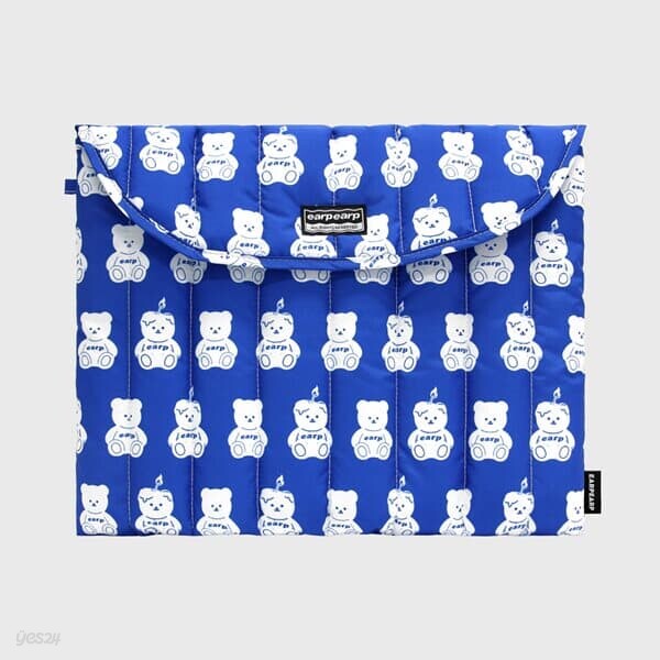 LITTLE FACO PATTERN-BLUE(노트북 패딩파우치)