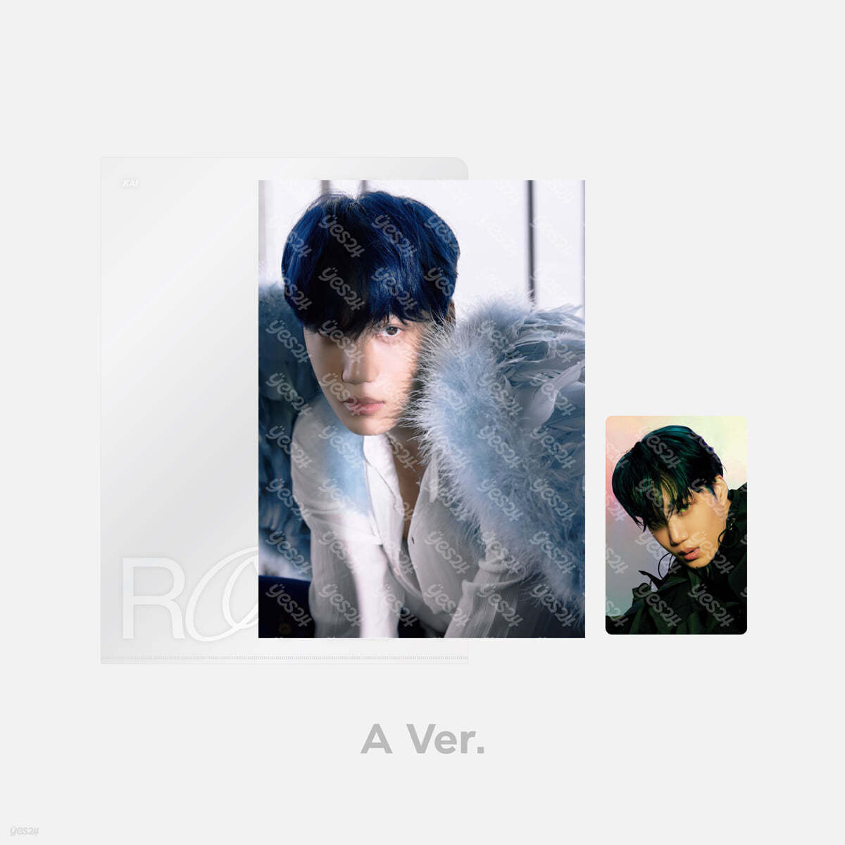 [KAI &#39;Rover&#39;] POSTCARD + HOLOGRAM PHOTO CARD SET [A ver.]