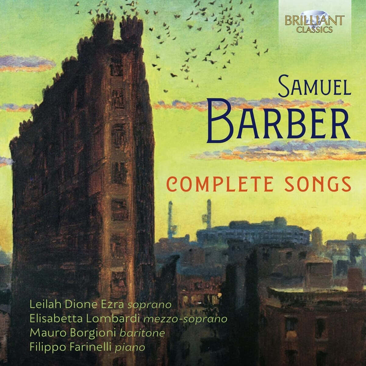 바버: 가곡 전곡 (Barber: Complete Songs)