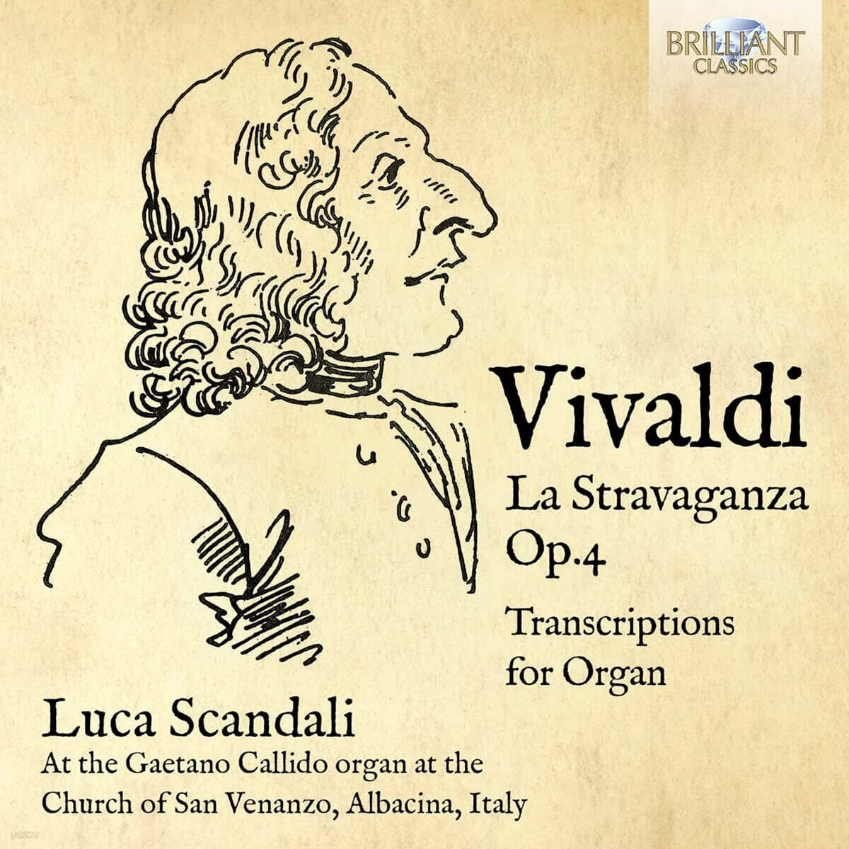 Luca Scandali 비발디: 라 스트라바간차 [오르간 편곡] (Vivaldi: La Stravaganza Op. 4, Transcriptions for Organ)