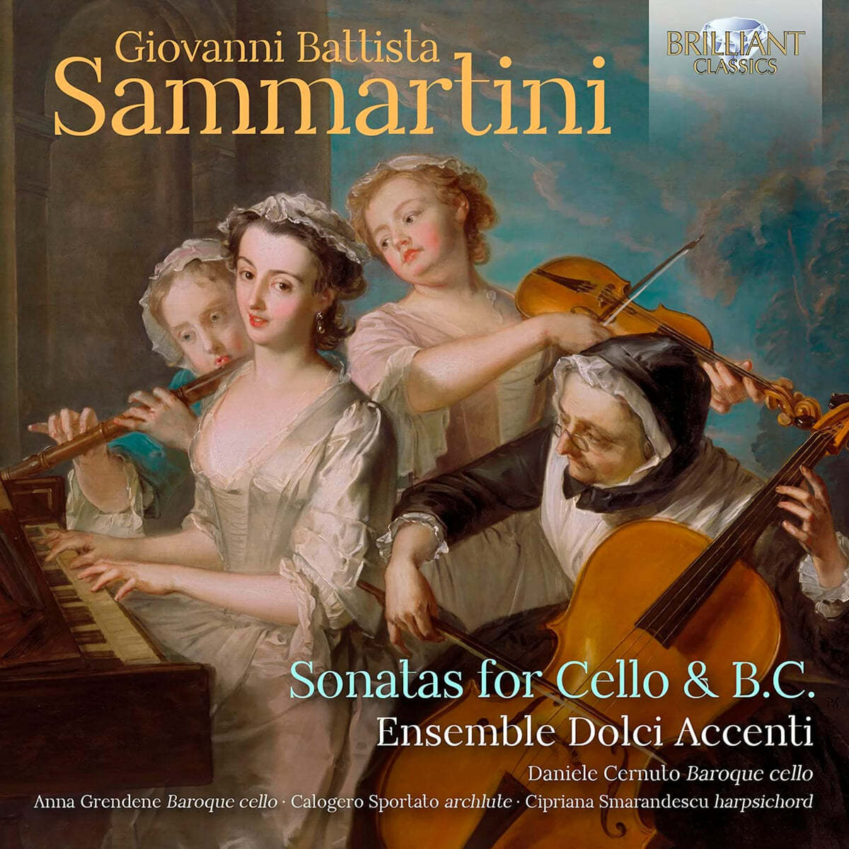 Ensemble Dolci Accenti 삼마르티니: 첼로와 통주저음을 위한 소나타  (Sammartini: Sonatas for Cello &amp; B.C.)