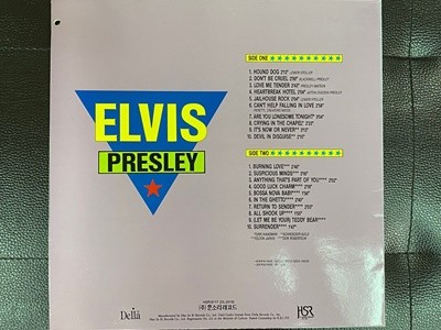 [LP] 엘비스 프레슬리 - Elvis Presley - Elvis Presley LP [한소리-라이센스반]