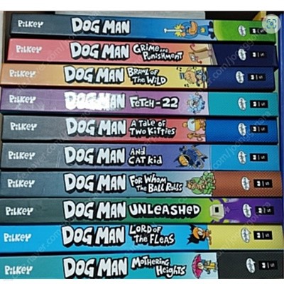 Dog Man 1~10권 세트 (Hardcover 10권)