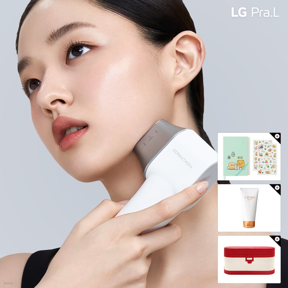 [사은품 증정] LG 프라엘 더마쎄라 BLQ1 초음파 피부 탄력 케어 