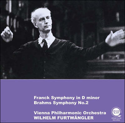 Wilhelm Furtwangler ũ:  d / :  2 (Franck: Symphony Op.48 / Brahms: Symphony Op.73)