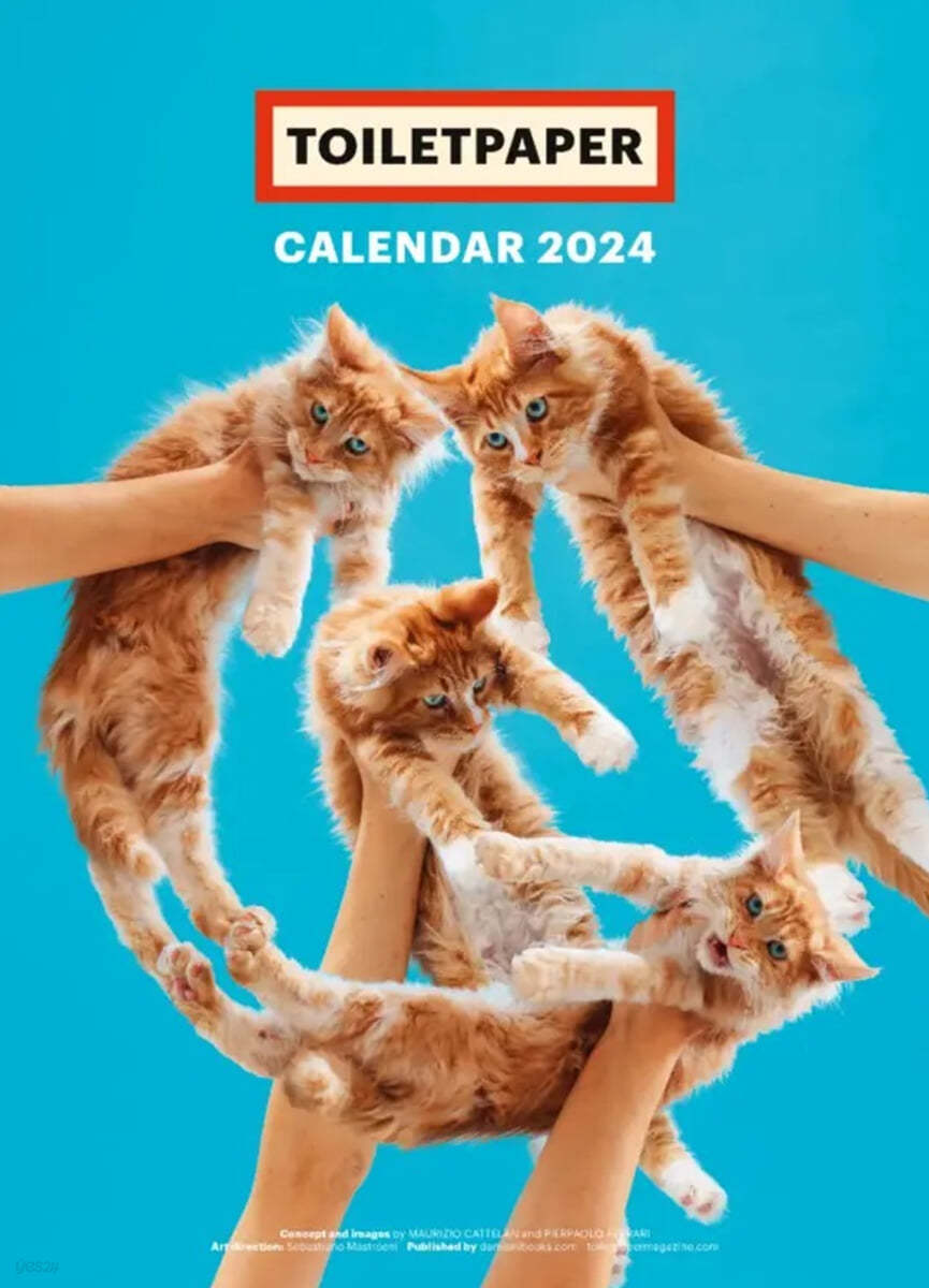 Toilet Paper Calendar 2024 예스24