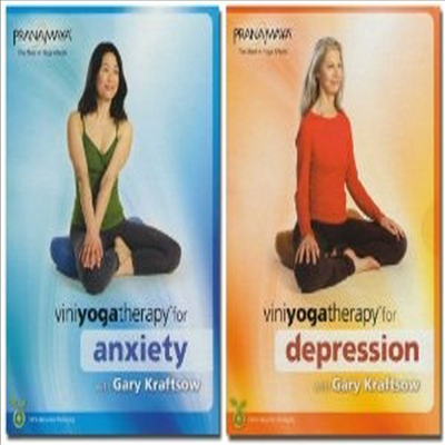 Viniyoga Therapy for Anxiety and Depression 2-DVD Set (Ͽ䰡 ׶  ̾Ƽ  ) (ѱ۹ڸ)(DVD)