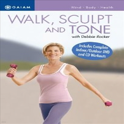 Walk, Sculpt & Tone with Debbie Rocker (ũ,Ʈ  ) (ڵ1)(ѱ۹ڸ)(DVD)