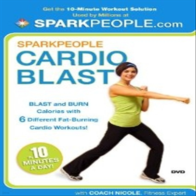SparkPeople Cardio Blast with Coach Nicole (ī Ʈ) (DVD)