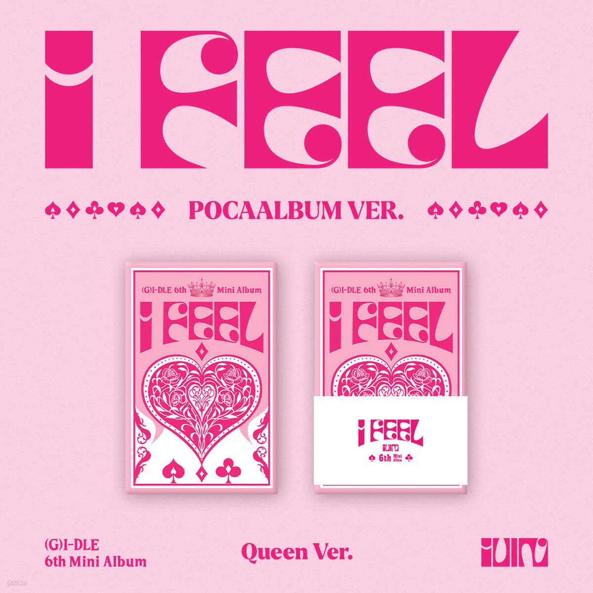 (여자)아이들 - 미니앨범 6집 : I feel [PocaAlbum Ver.][Queen Ver.]