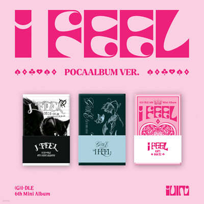(여자)아이들 - 미니앨범 6집 : I feel [PocaAlbum Ver.][3종 SET]