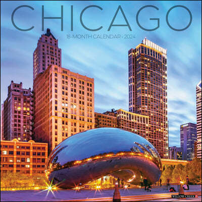 Chicago 2024 12 X 12 Wall Calendar