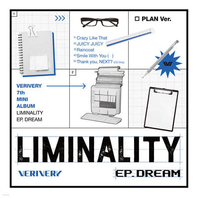 VERIVERY () - ̴Ͼٹ 7 : Liminality - EP.DREAM [PLAN Ver.]