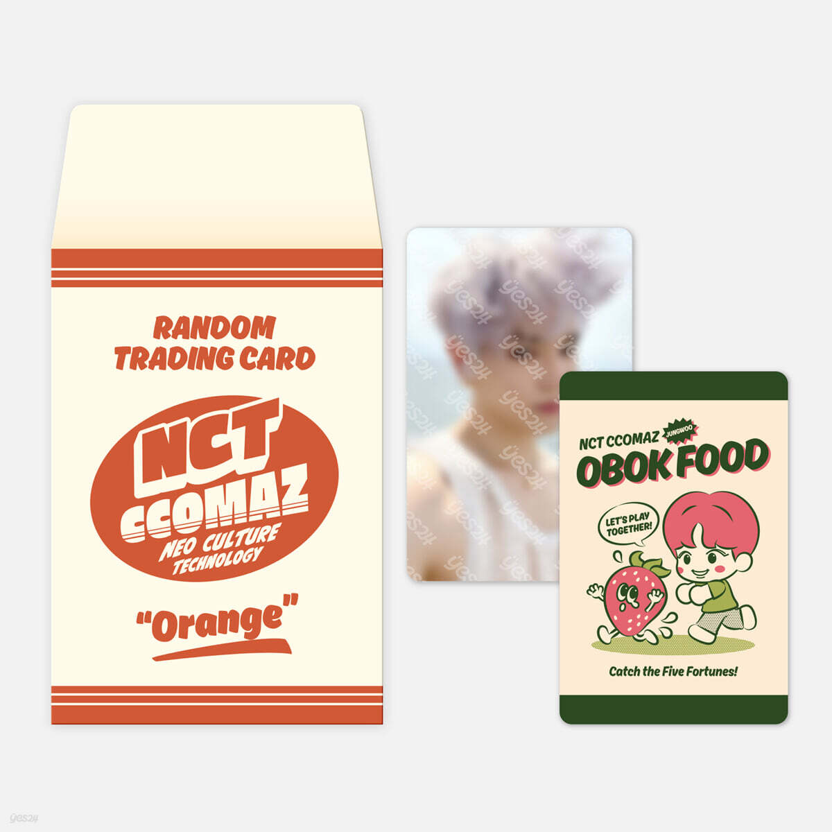[NCT CCOMAZ GROCERY STORE] 랜덤 트레이딩 카드 SET [ORANGE ver.]