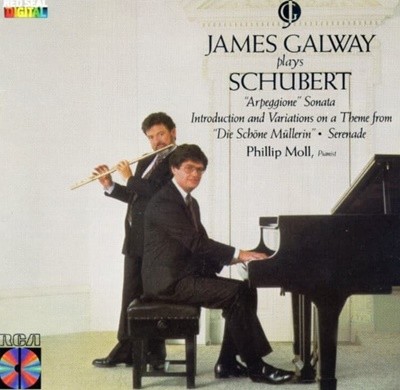 골웨이 (James Galway) , Phillip Moll(필립 몰) - James Galway Plays Schubert (US발매)