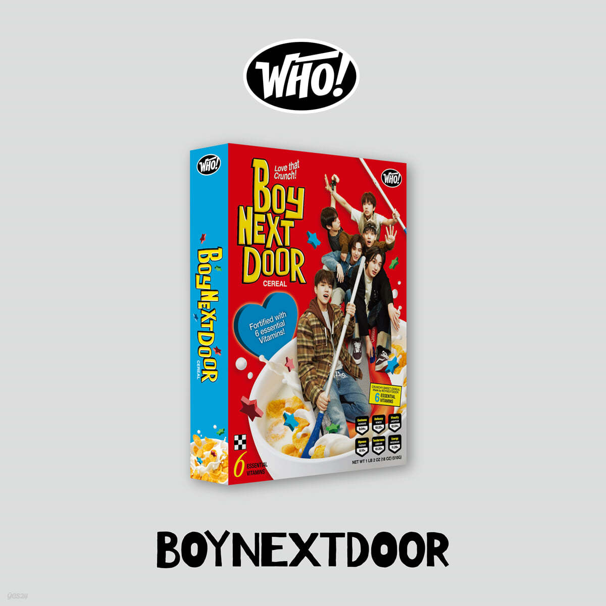 BOYNEXTDOOR (보이넥스트도어) - 1st Single ‘WHO!’ [Crunch ver.]