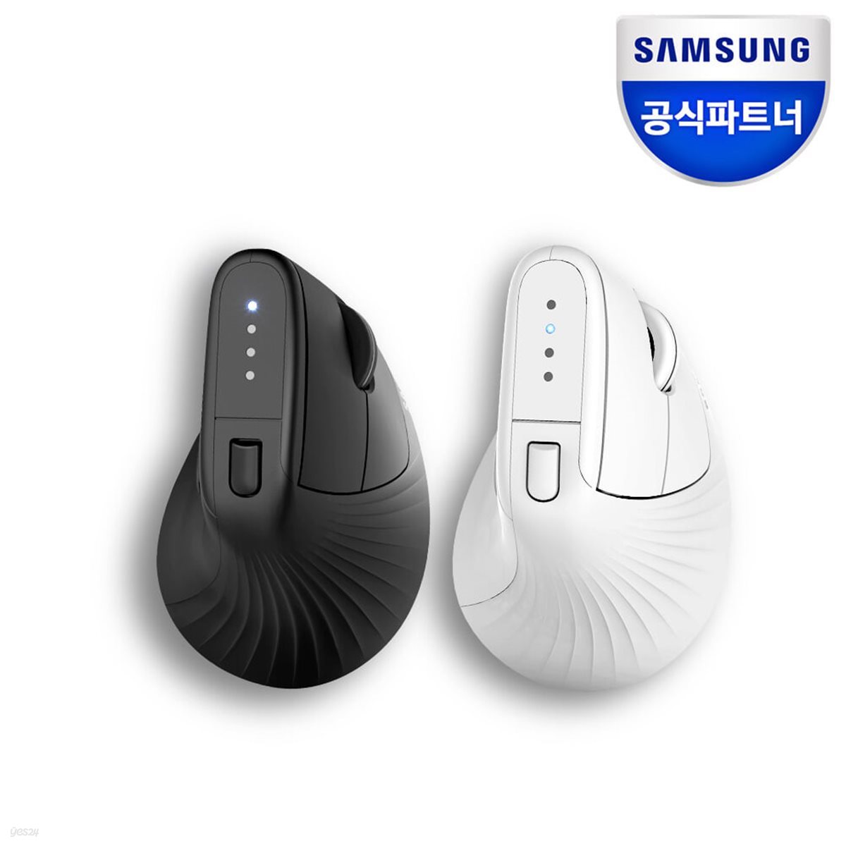 삼성전자 무선 버티컬 마우스 SM-M1300Q 멀티페어링 블루투스 저소음 블랙