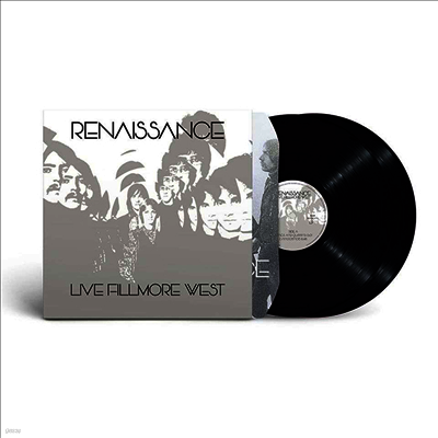 Renaissance — Live Fillmore West 앨범 커버