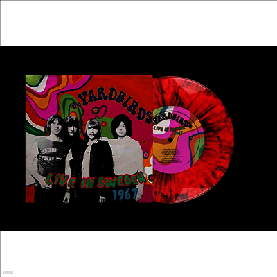 Yardbirds — Live In Swedem 1967 (Remastered) 앨범 커버