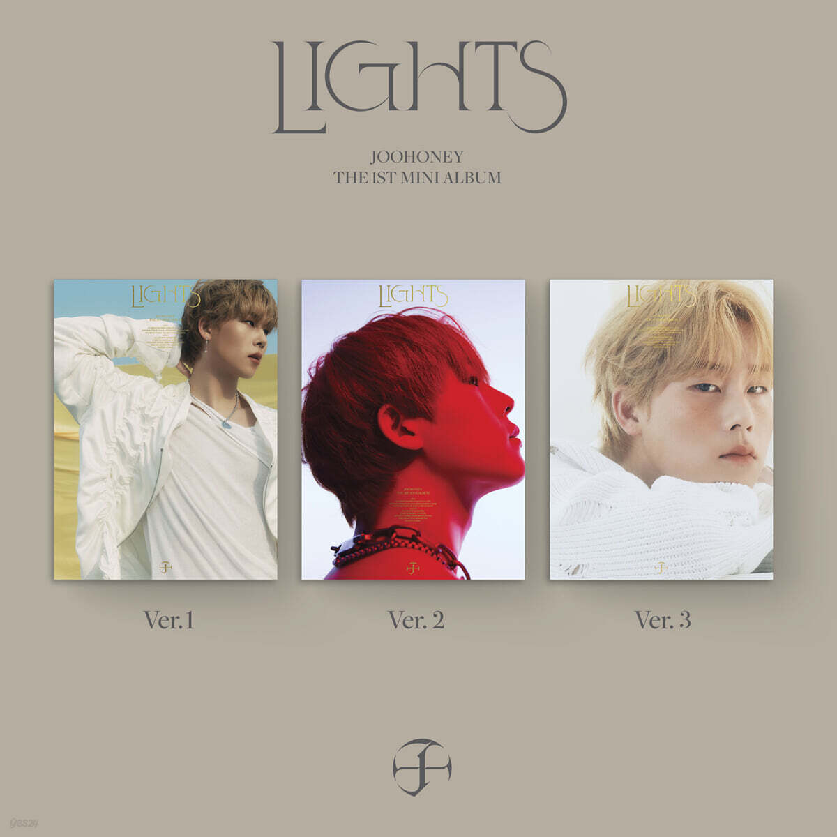 주헌 (JOOHONEY) - 미니앨범 1집 : LIGHTS [3종 중 1종 랜덤 발송]