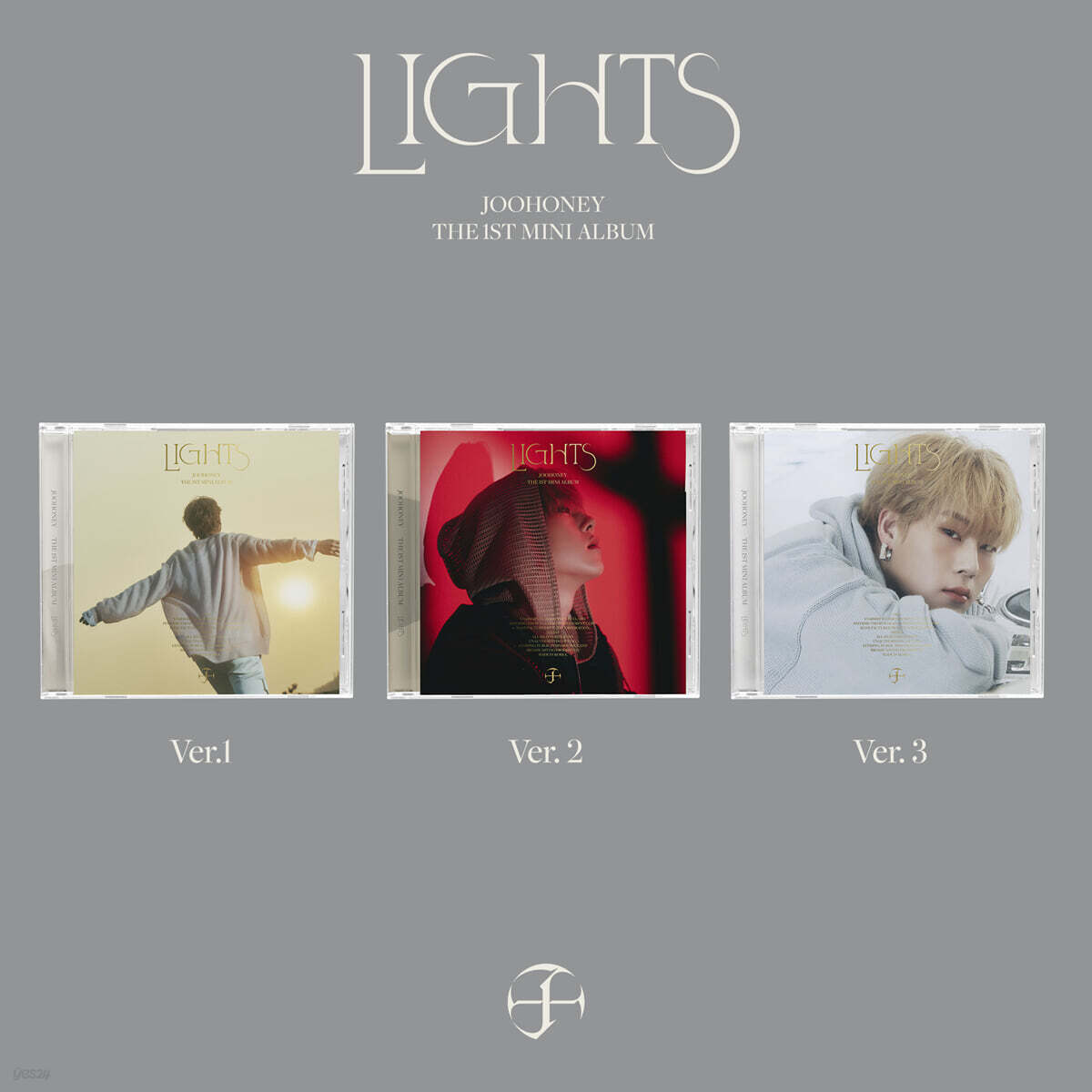 주헌 (JOOHONEY) - 미니앨범 1집 : LIGHTS [Jewel ver.] [3종 중 1종 랜덤 발송]