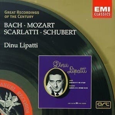 Dinu Lipatti / 바흐, 스카를라티, 모차르트, 슈베르트 : 파르티타 1번, 소나타 8번, 즉흥곡 (수입/724356700321)