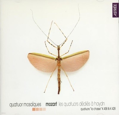 Mozart : quatuors "la chasse" K 458 & K 428 '사냥' - 모자이크 4중주단 (Quatuor Mosaiques)(유럽발매)