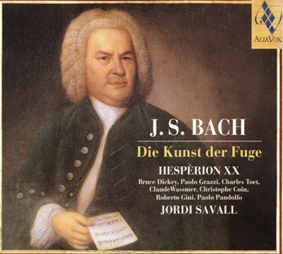 Bach : Die Kunst Der Fuge (푸가의 기법)  - 사발 (Jordi Savall) (2CD) (유럽발매)