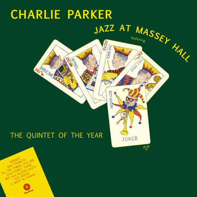 Charlie Parker — Jazz At Massey Hall 앨범 커버