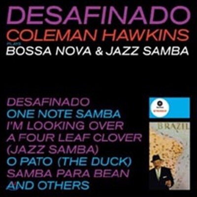 Coleman Hawkins — Desafinado 앨범 커버