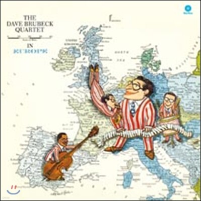 Dave Brubeck Quartet — In Europe 앨범 커버
