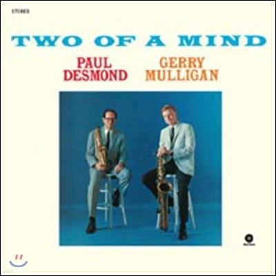 Paul Desmond/Gerry Mulligan — Two Of A Mind 앨범 커버