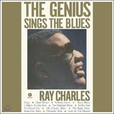 Ray Charles — The Genius Sings The Blues 앨범 커버