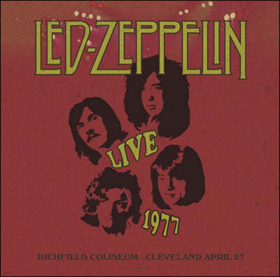 Led Zeppelin ( ø) - Live At Richfield Coliseum IN Cleveland April 27 1977 [2LP]