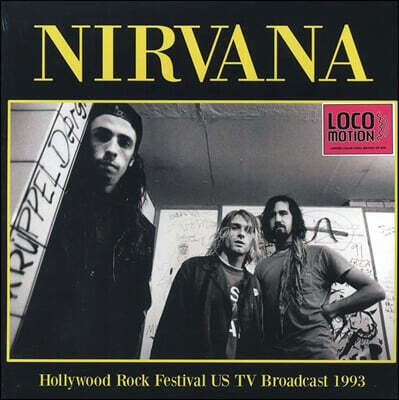Nirvana — Hollywood Rock Festival US TV Broadcast 1993 앨범 커버