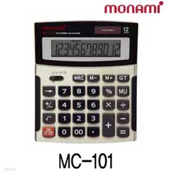 모나미 MC-101 사무용 가정용 공학 일반 태양열계산기
