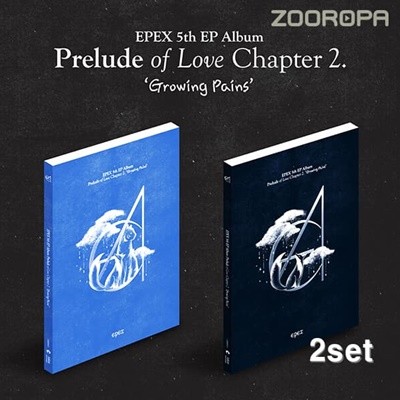 [미개봉/2종세트] EPEX 이펙스 성장통 사랑의 서 챕터 2 미니앨범 5집