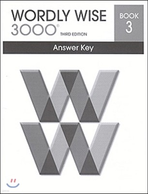 Wordly Wise 3000 : Book 03 Answer Key