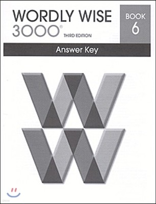 Wordly Wise 3000 : Book 06 Answer Key