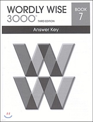 Wordly Wise 3000 : Book 07 Answer Key