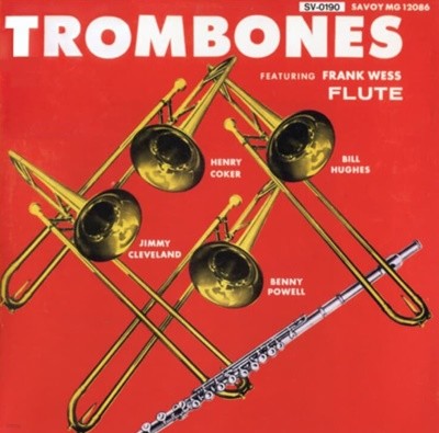 프랭크 웨스 (Frank Wess) -  Trombones & Flute(일본발매) 